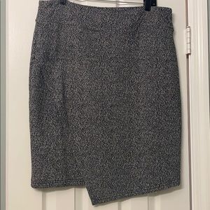 14th & Union Black and White Pencil Skirt XL